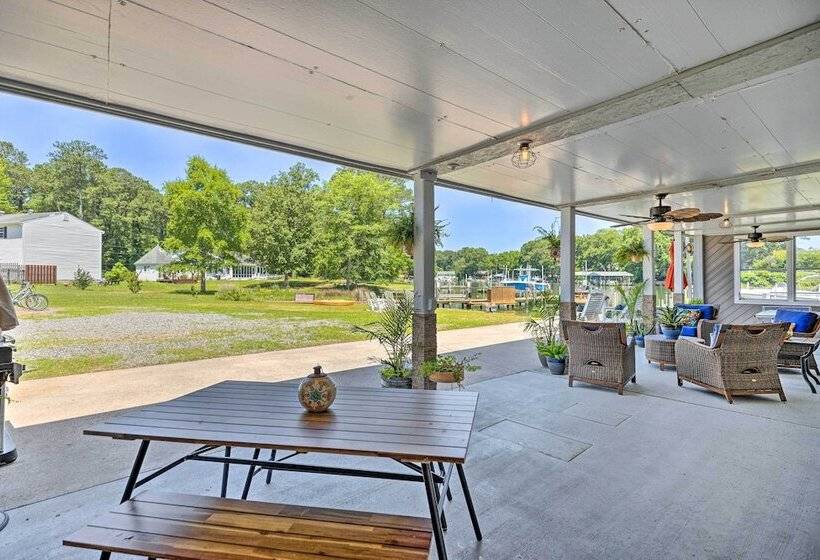 Idyllic Waterfront Home W/ Game Room & Dock