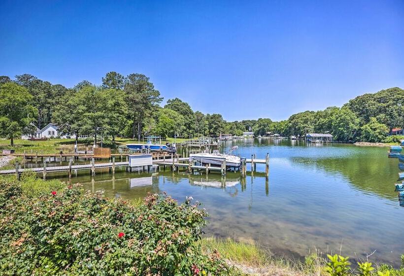 Idyllic Waterfront Home W/ Game Room & Dock