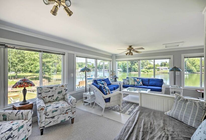 Idyllic Waterfront Home W/ Game Room & Dock