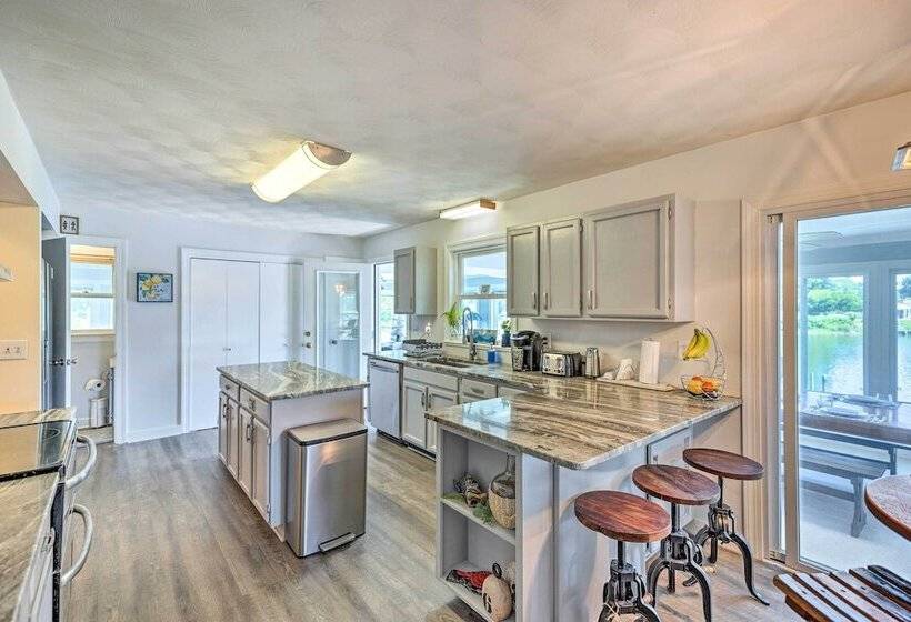 Idyllic Waterfront Home W/ Game Room & Dock