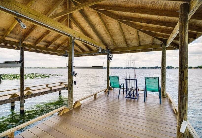 Lake Francis Lily Pad   Home W/ Hot Tub & Dock!