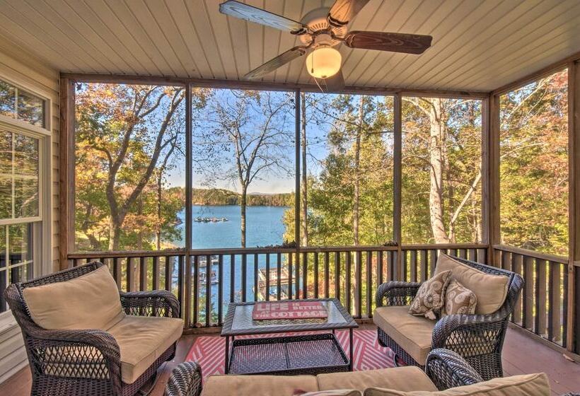 Lake Keowee Escape W/ Dock, Deck & Lake Access!
