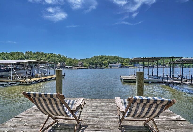 Private Game Room & Dock: Lake Of The Ozarks Home
