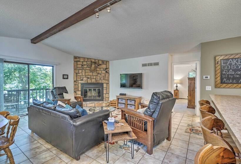 Private Game Room & Dock: Lake Of The Ozarks Home