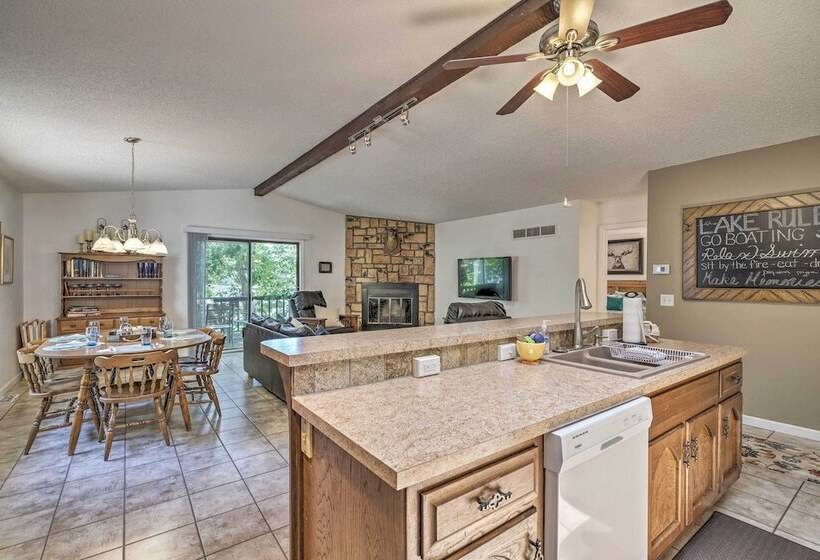 Private Game Room & Dock: Lake Of The Ozarks Home