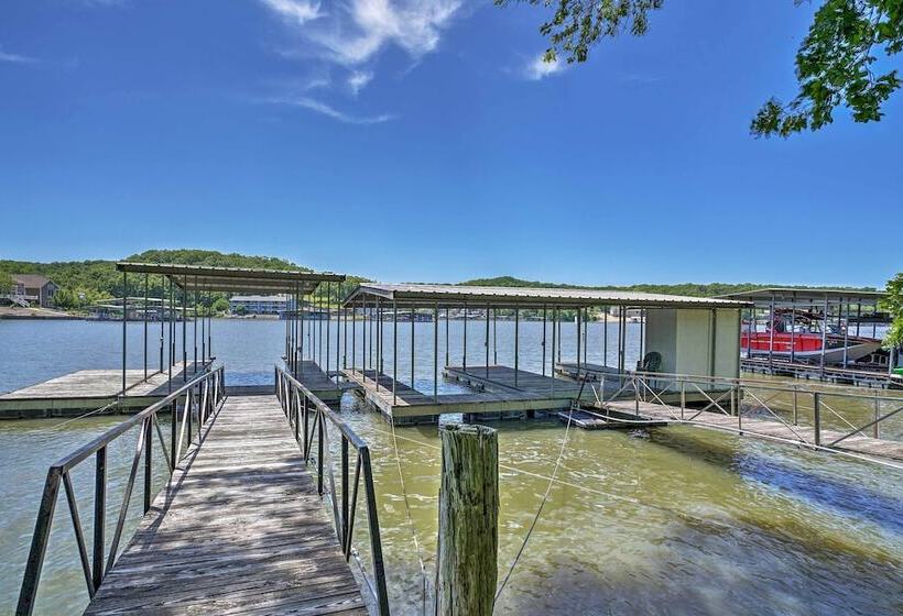 Private Game Room & Dock: Lake Of The Ozarks Home