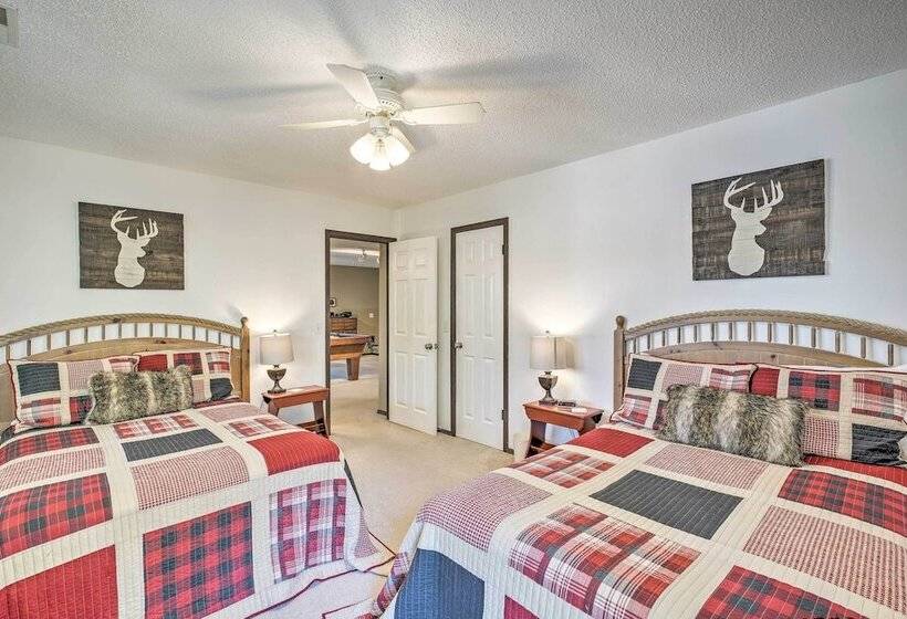 Private Game Room & Dock: Lake Of The Ozarks Home