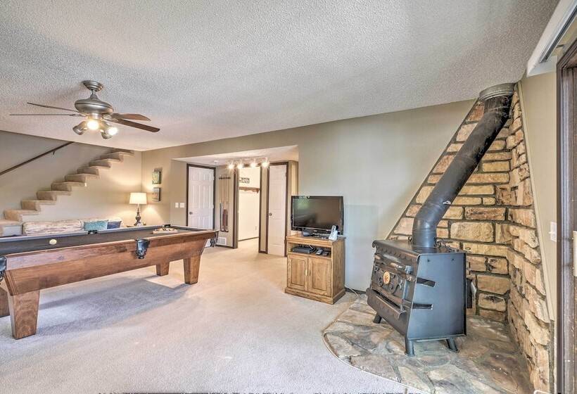 Private Game Room & Dock: Lake Of The Ozarks Home