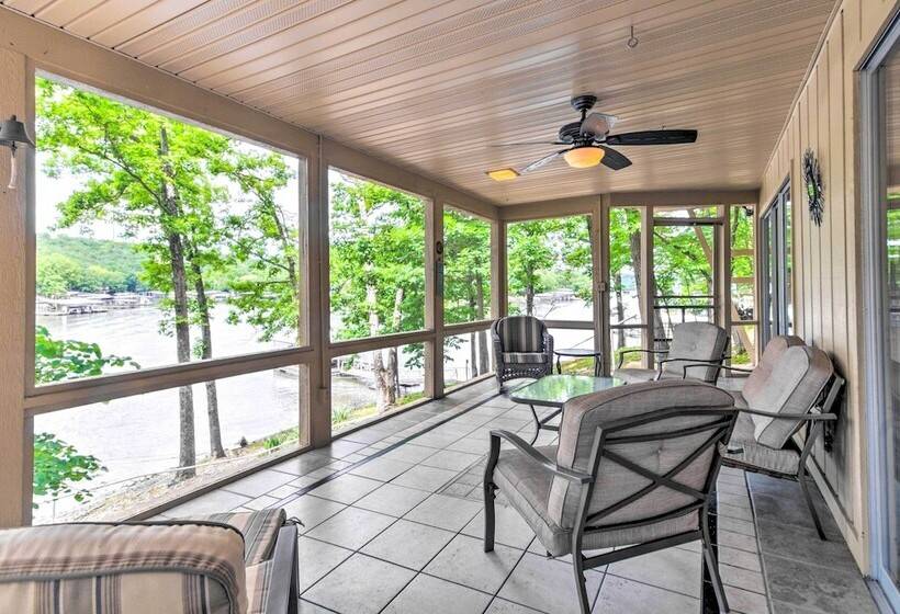Porch, Dock & Deck: Lake Of The Ozarks Oasis!