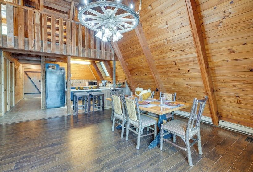 Lakefront A Frame Cabin With Community Perks