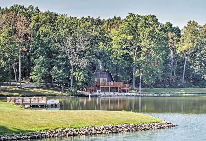 Lakefront A Frame Cabin With Community Perks