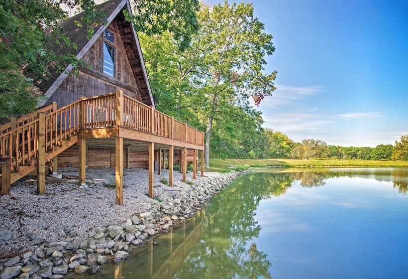 Lakefront A Frame Cabin With Community Perks