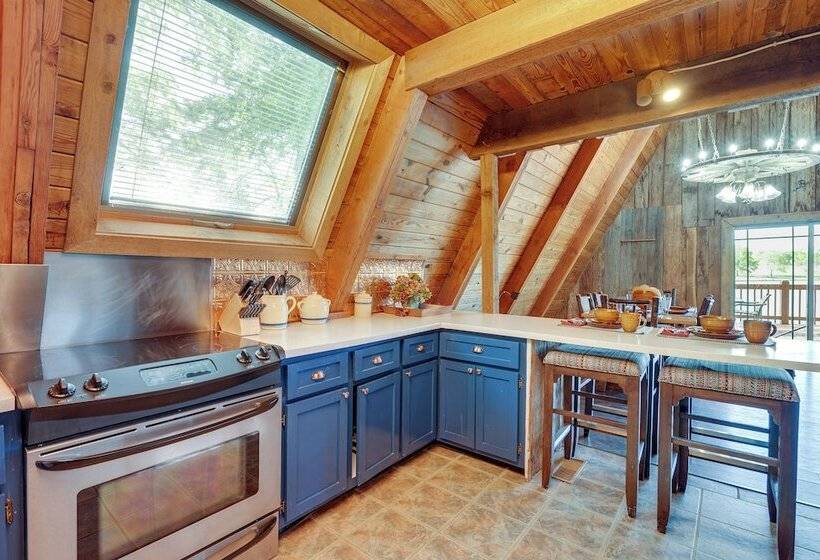 Lakefront A Frame Cabin With Community Perks