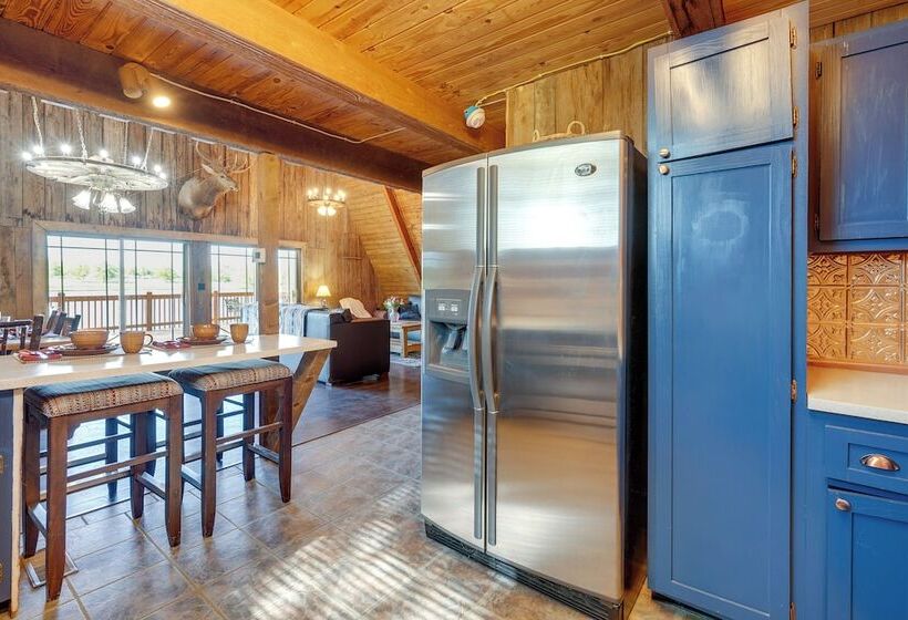 Lakefront A Frame Cabin With Community Perks