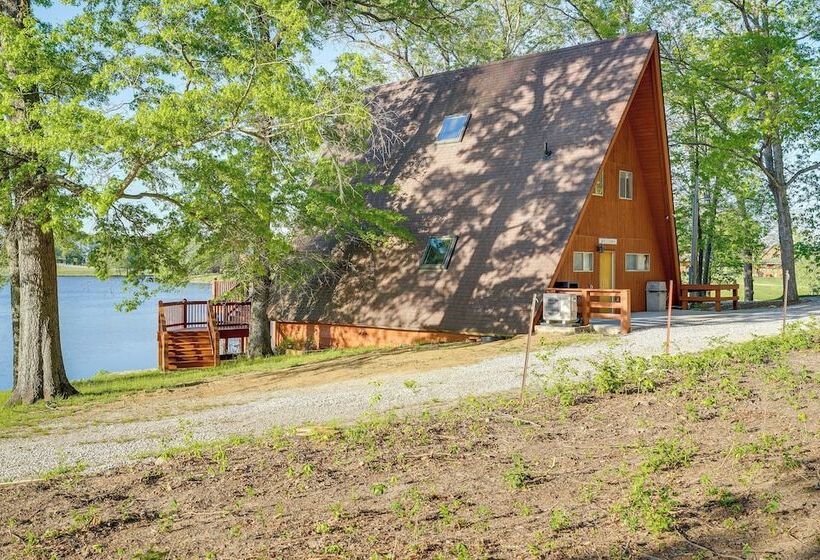 Lakefront A Frame Cabin With Community Perks
