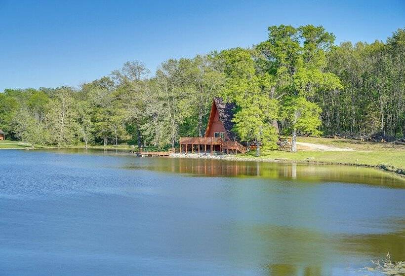 Lakefront A Frame Cabin With Community Perks