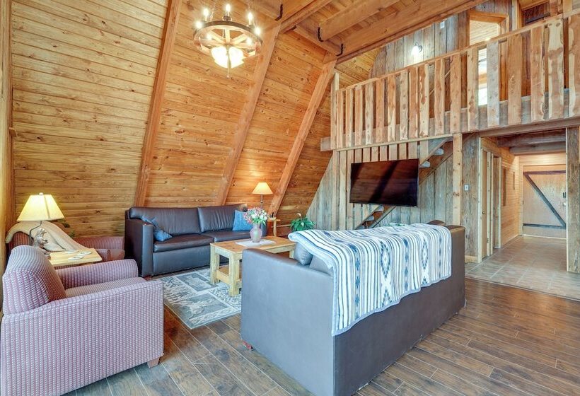 Lakefront A Frame Cabin With Community Perks