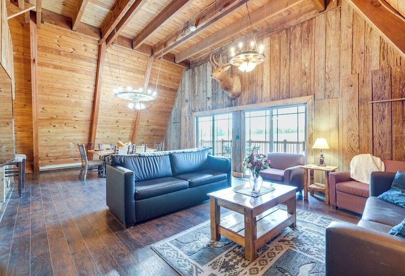 Lakefront A Frame Cabin With Community Perks