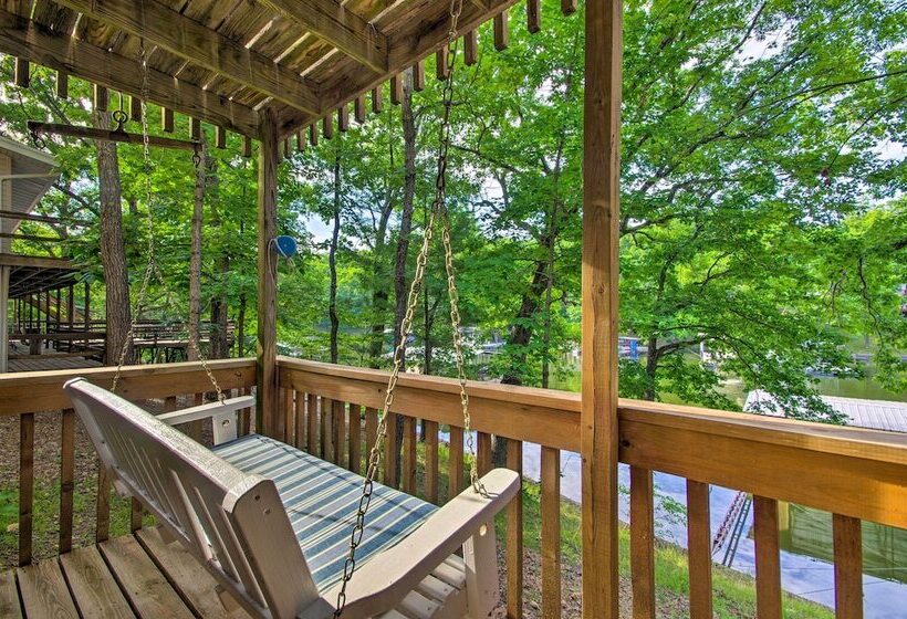 Private Boat Dock: Lakefront Eldon Home!
