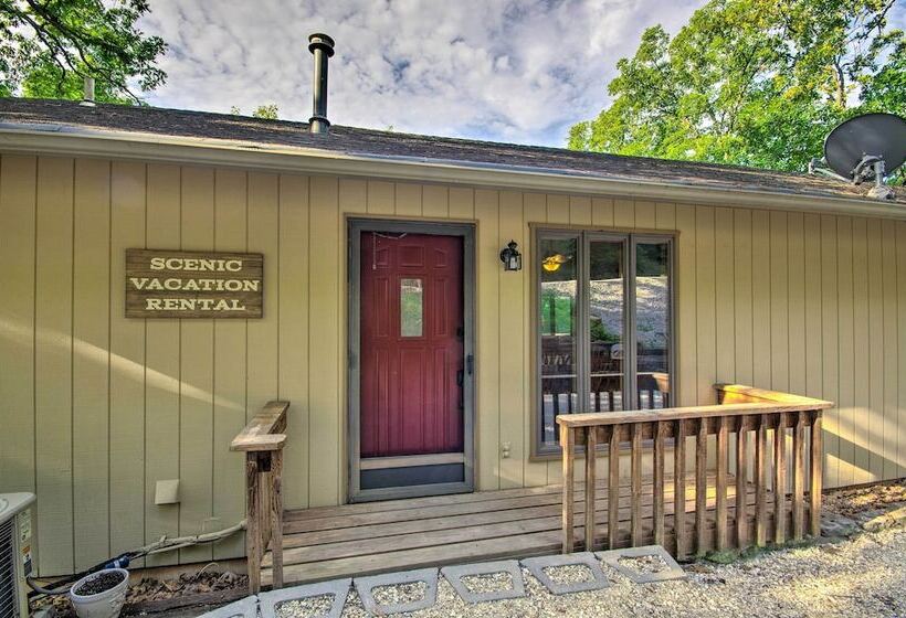 Private Boat Dock: Lakefront Eldon Home!