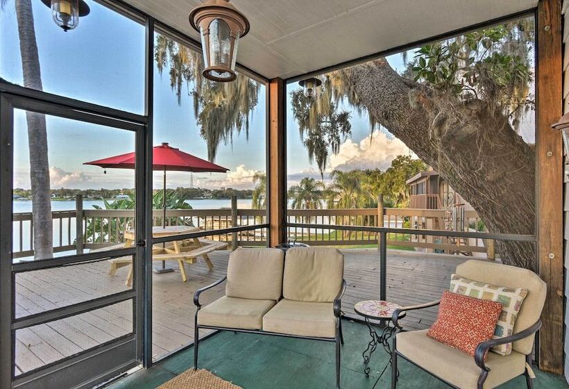 Lakefront Florida Retreat   Pool Table & Boat Dock