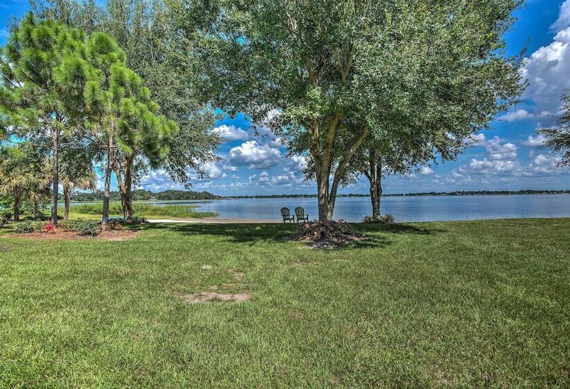 Lakefront Frostproof Vacation Rental W/ Beach!