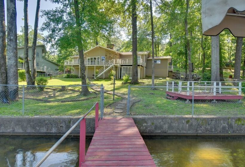 Deck, Dock & Resort Amenities: Home In Hot Springs