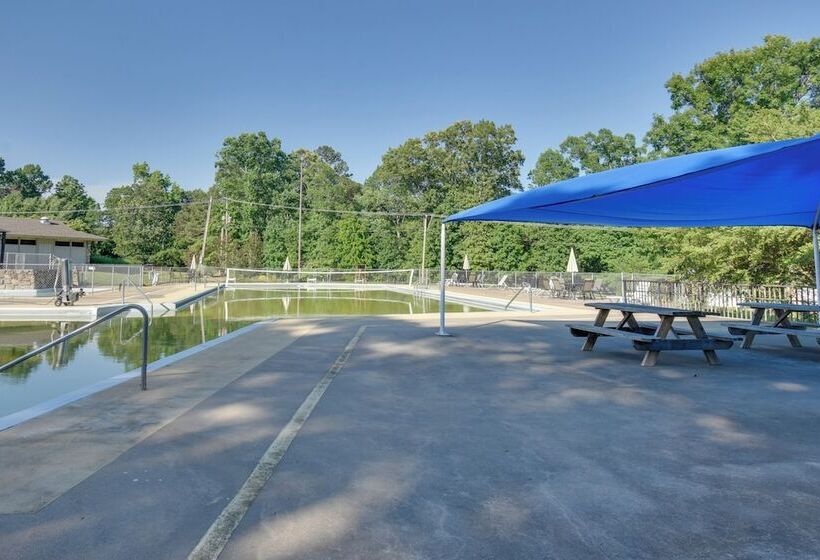 Deck, Dock & Resort Amenities: Home In Hot Springs