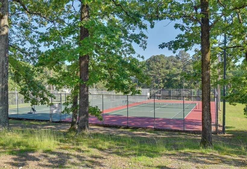 Deck, Dock & Resort Amenities: Home In Hot Springs