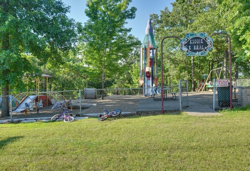 Deck, Dock & Resort Amenities: Home In Hot Springs