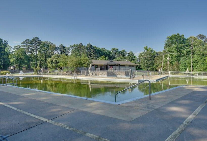 Deck, Dock & Resort Amenities: Home In Hot Springs