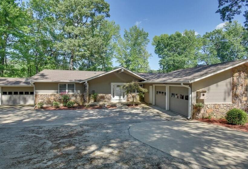 Deck, Dock & Resort Amenities: Home In Hot Springs