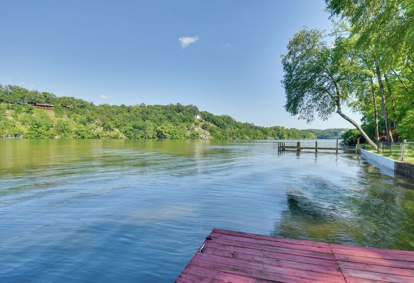 Deck, Dock & Resort Amenities: Home In Hot Springs