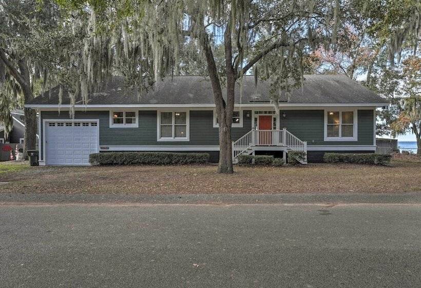 Lakefront Retreat W/ Game Room & Private Dock!