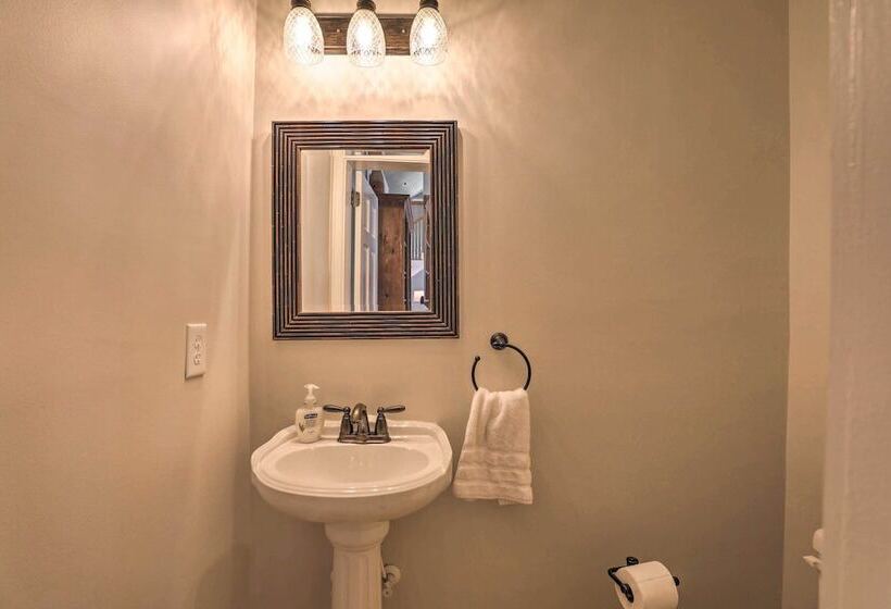 Lakefront Retreat W/ Game Room & Private Dock!