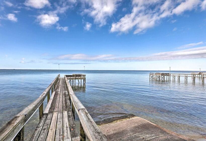 Lakefront Retreat W/ Game Room & Private Dock!