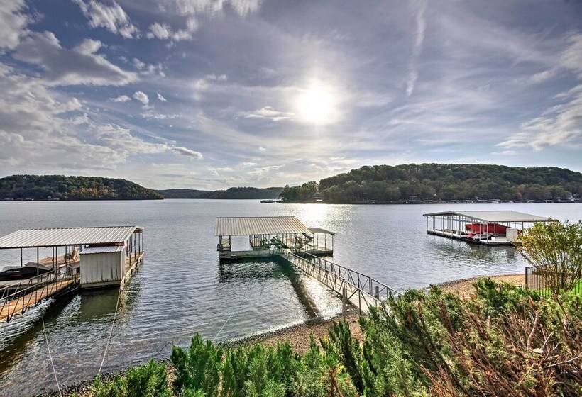 Lake Of The Ozarks Home W/ Dock & Water Slide