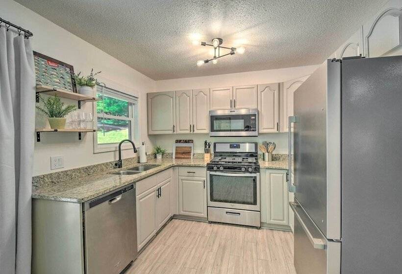 Lakefront Townville Gem W/ Boat Dock & Kayaks