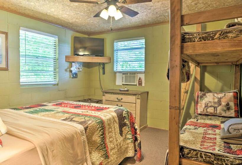 Waterfront Bull Shoals Lake Cabin W/ Deck + Views!