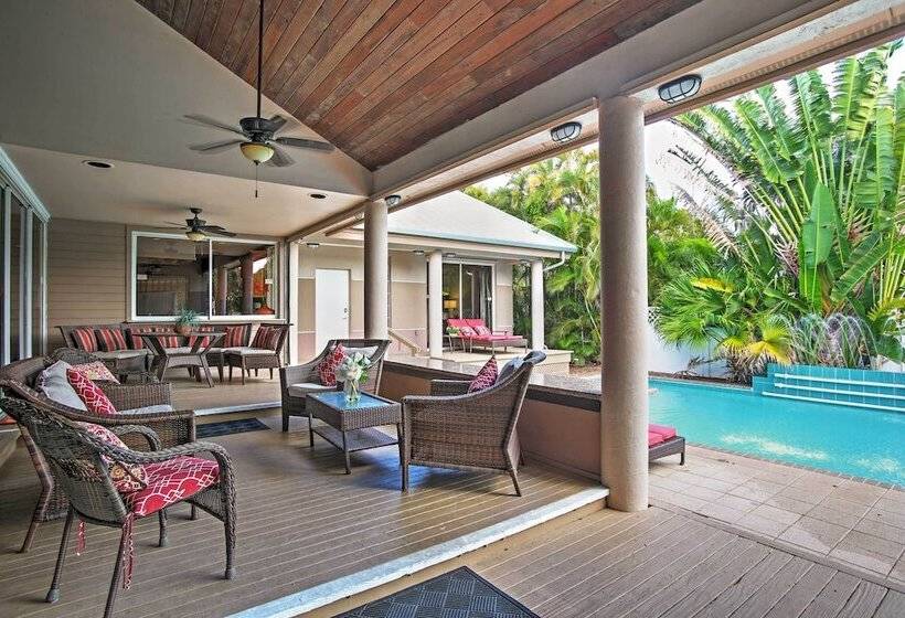 Walk To Private Beach: Poolside Oasis In Pompano