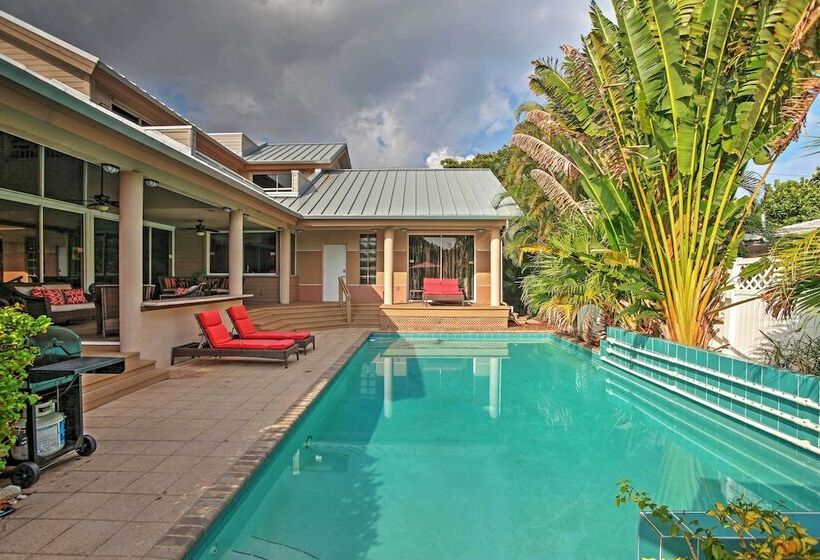 Walk To Private Beach: Poolside Oasis In Pompano