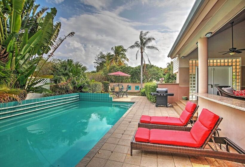 Walk To Private Beach: Poolside Oasis In Pompano