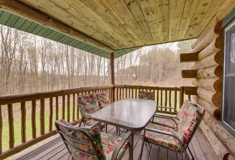 Rustic Tustin Cabin On 7 Acres W/ Fire Pit & Porch