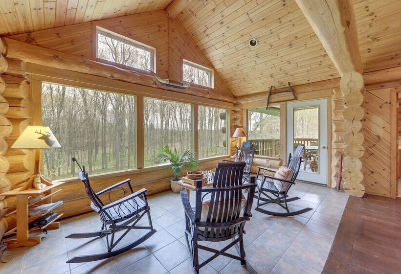 Rustic Tustin Cabin On 7 Acres W/ Fire Pit & Porch