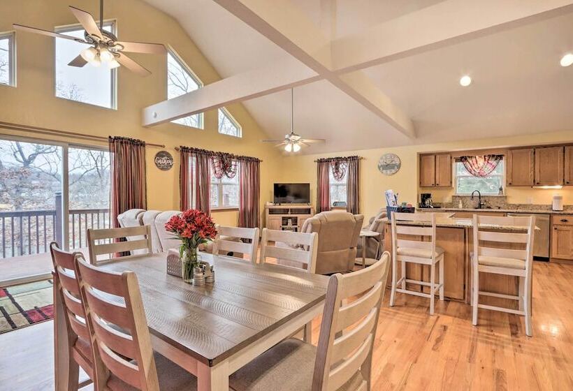 Lazy Rs Lakehouse  W/ Hot Tub & Dock In Warsaw!