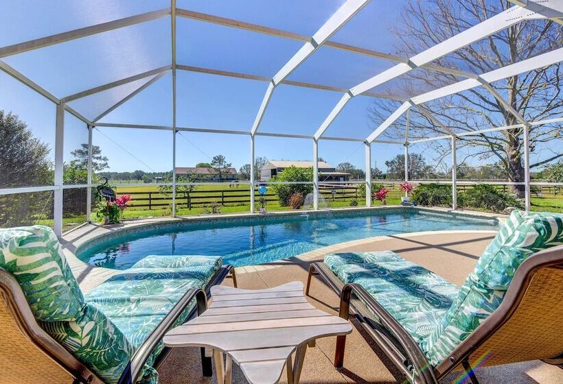 Private Bradenton Estate Home On 10 Acres W/ Pool