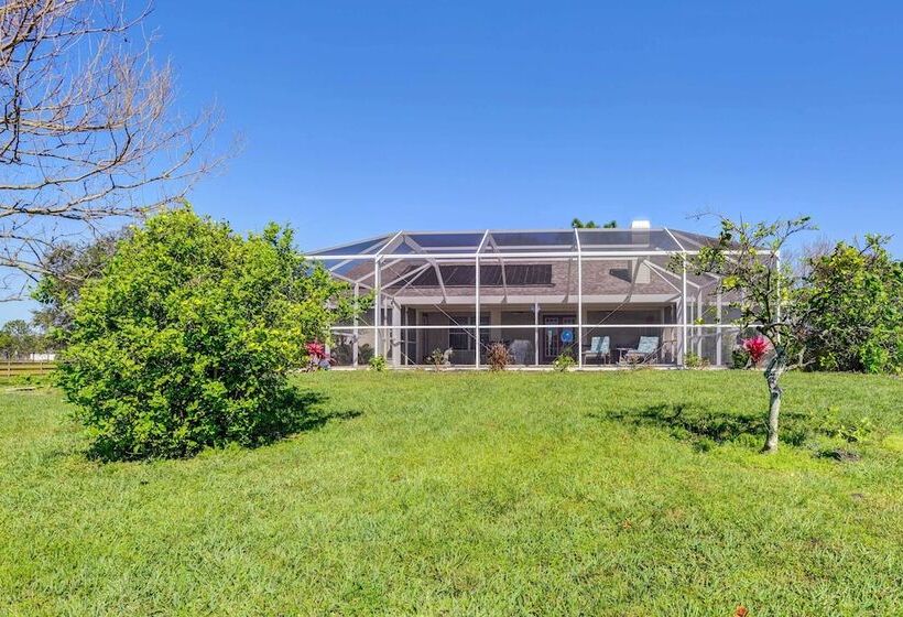 Private Bradenton Estate Home On 10 Acres W/ Pool