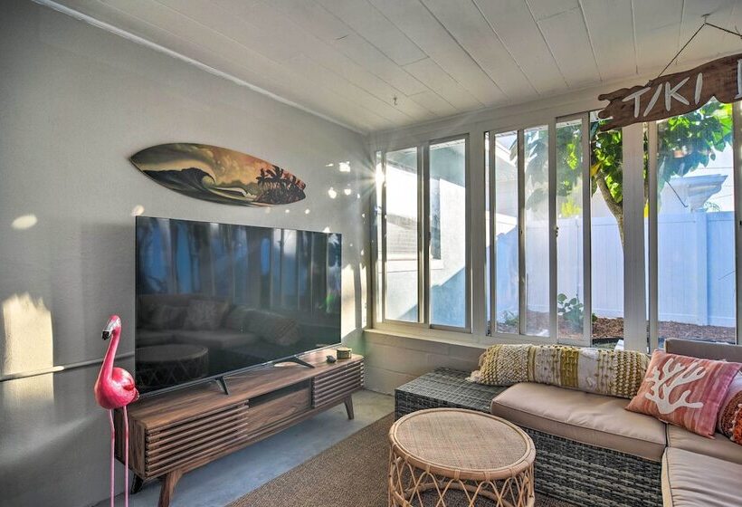 Lush Seminole Surf Inn W/ Backyard Fire Pit!