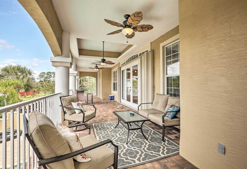 Luxury Palm Coast Home W/ Dock & Game Room!