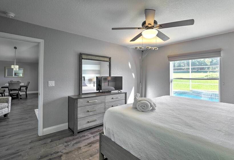 Private Pool & Hot Tub: Modern Davenport Home!